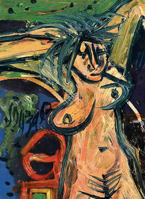 Souza, F.N. (Artist). Untitled. Oil on paper, n.d. | Painting | FineArts | 00645948