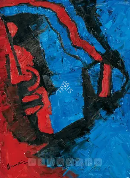 Husain, M.F. (Artist). Untitled, 2003 | Painting
