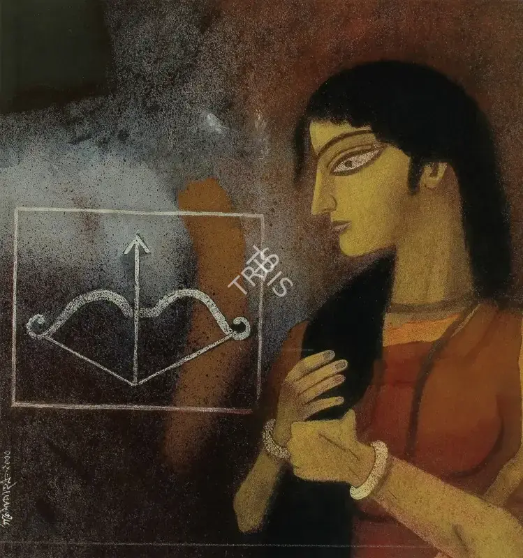 Pyne, Ganesh (Artist). Panchalee, 2000 | Painting
