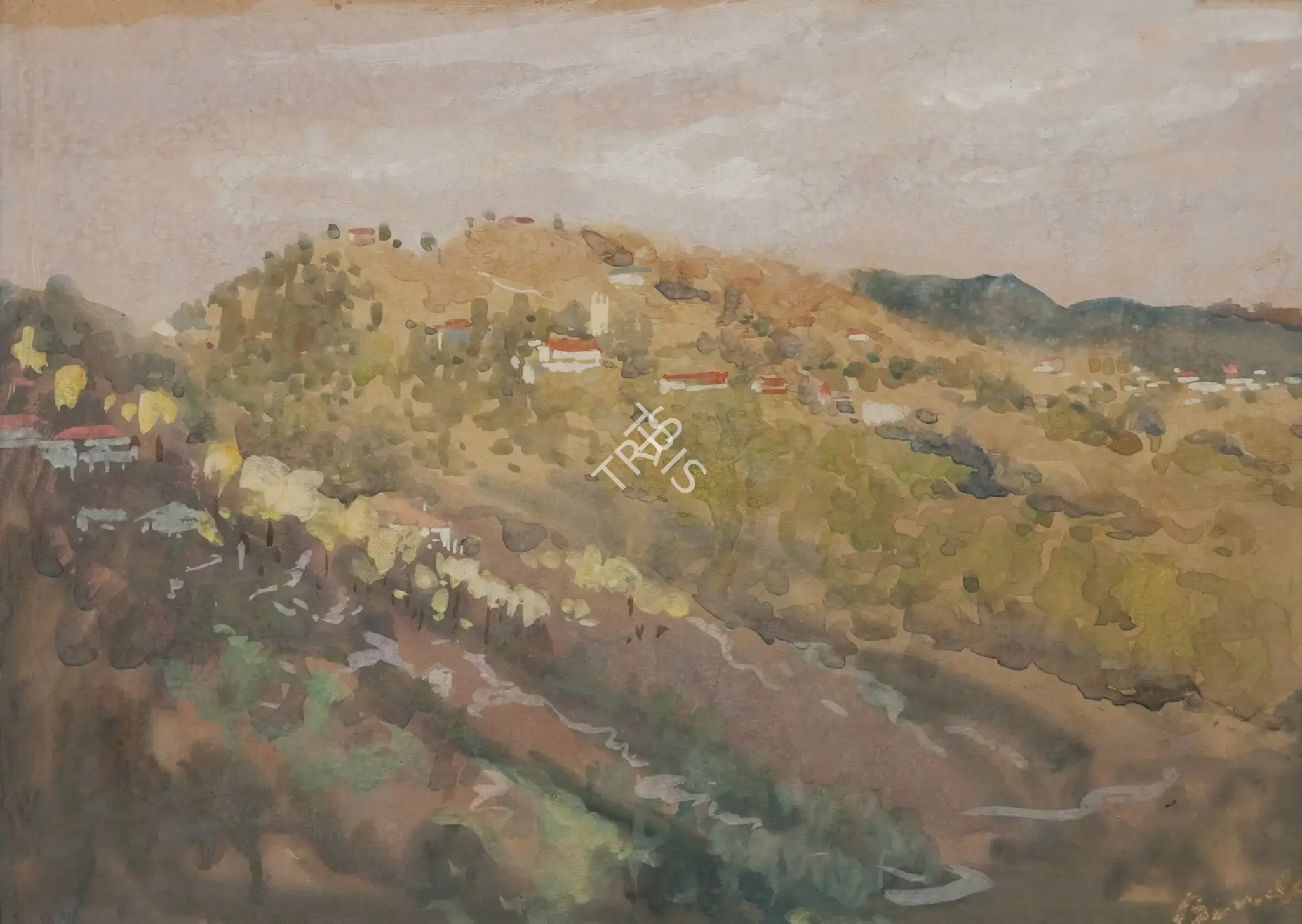 Bendre, N.S. (Artist). Untitled, n.d. | Painting