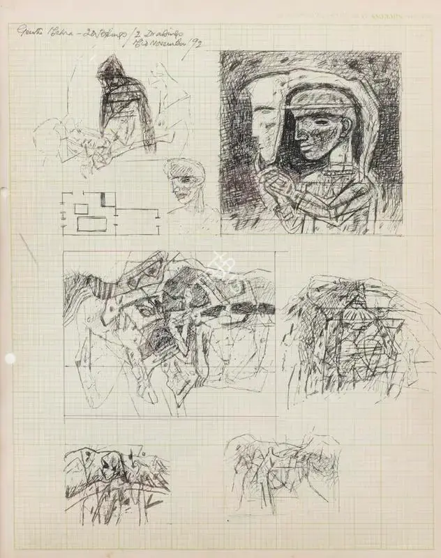 Pyne, Ganesh (Artist). Untitled, n.d. | Graphic Art