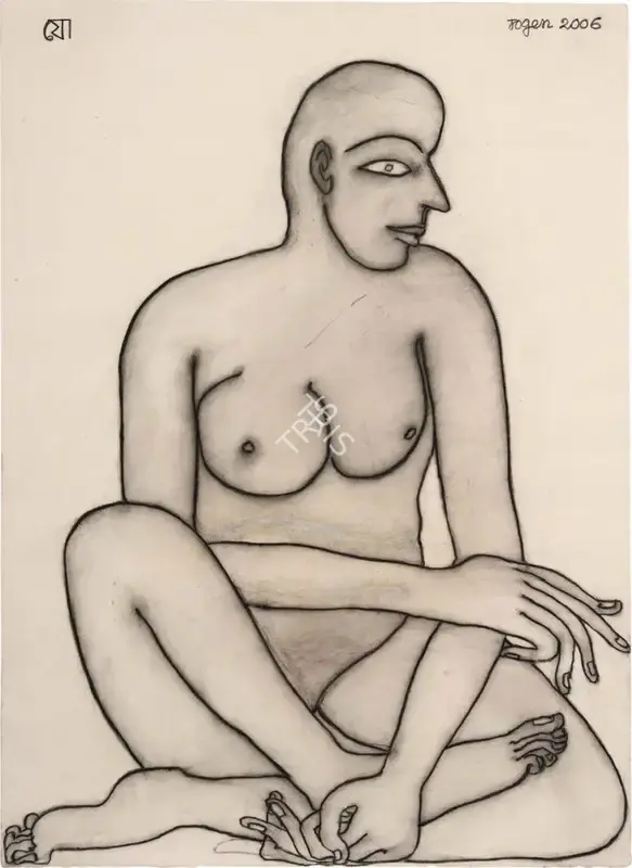 Chowdhury, Jogen (Artist). Untitled, 2006 | Painting