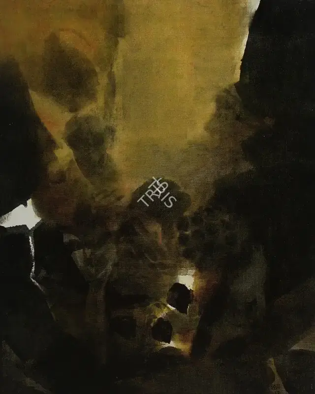 Raza, S.H. (Artist). Col De Castillon, 1962 | Painting