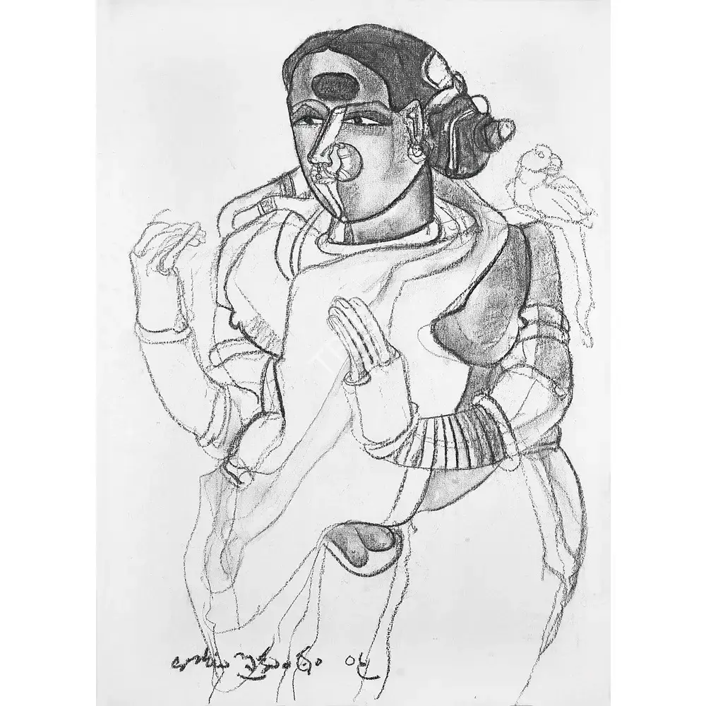 Vaikuntam, Thota (Artist). Untitled, 2006 | Painting