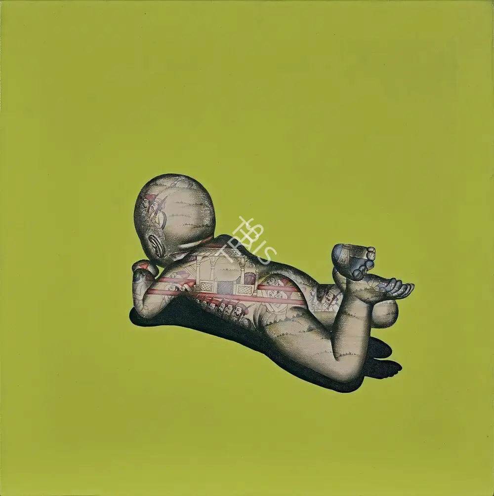 Upadhyay, Chintan (Artist). Untitled. Oil and acrylic on canvas, 2006 | Painting | FineArts | 00352306