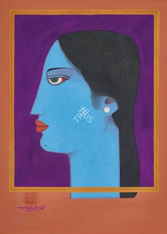 Shaw, Lalu Prasad (Artist). Untitled. Tempera on paper, 2011 | Painting | FineArts | 00357019