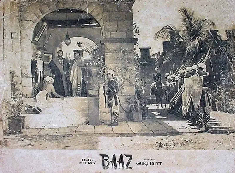 Murthy, V.K. (Cinematographer), Baaz, 1953 | Lobby Card | CinemaEducation | 00809879