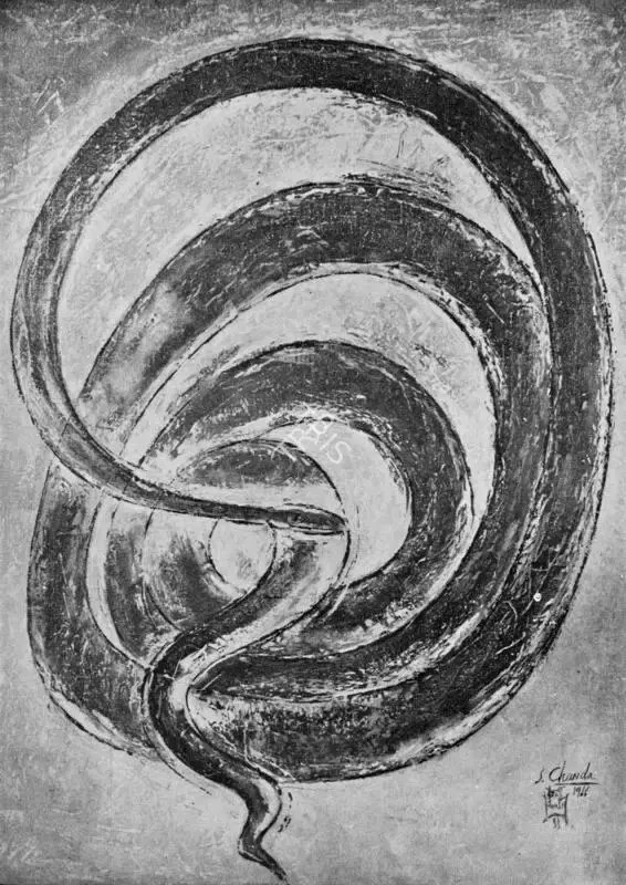 Chavda, Shiavax (Artist). Kundalini, 1966 | Painting