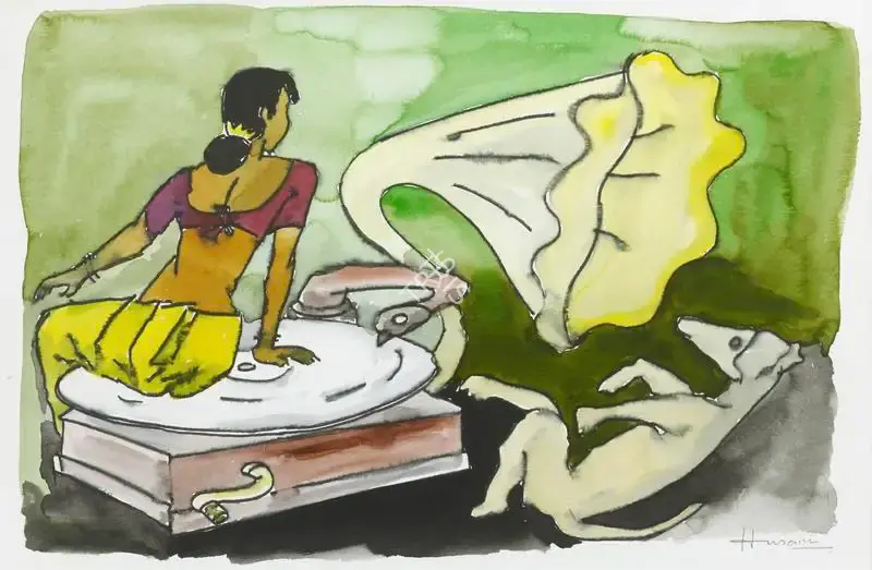 Husain, M.F. (Artist). Untitled, n.d. | Painting
