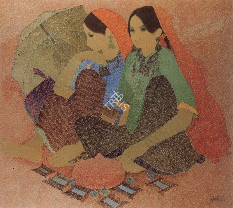 Bendre, N.S. (Artist). Untitled, 1982 | Painting
