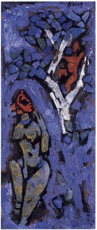 Husain, M.F. (Artist). Untitled, 1961 | Painting