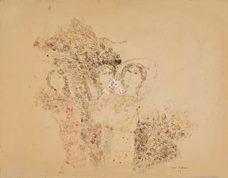 Burman, Sakti (Artist). Untitled, 1964 | Painting