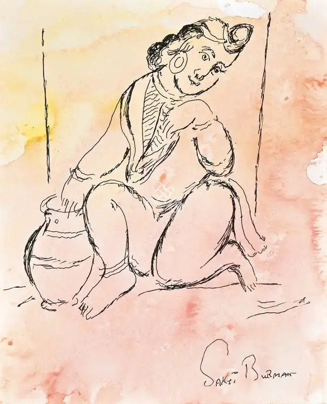 Burman, Sakti (Artist). Untitled, 2020 | Painting