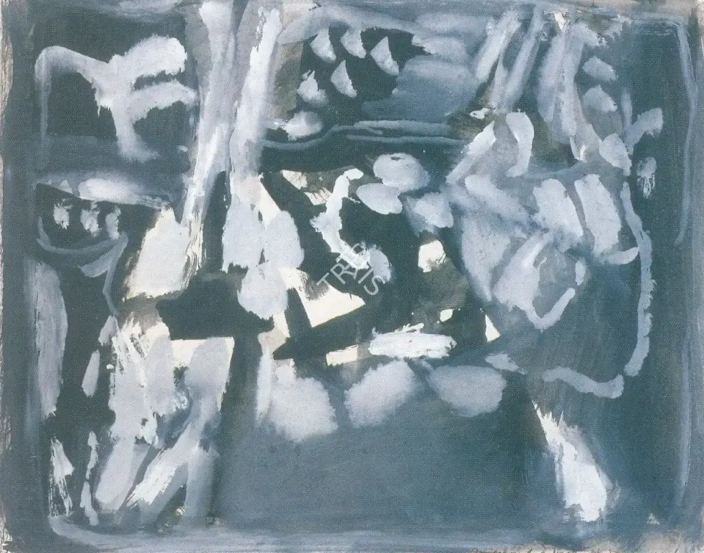 Raza, S.H. (Artist). Abstract, 1965 | Painting