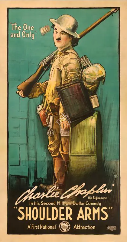 Chaplin, Charlie (Producer), Shoulder Arms, 1918 | Poster | CinemaEducation | 00795058