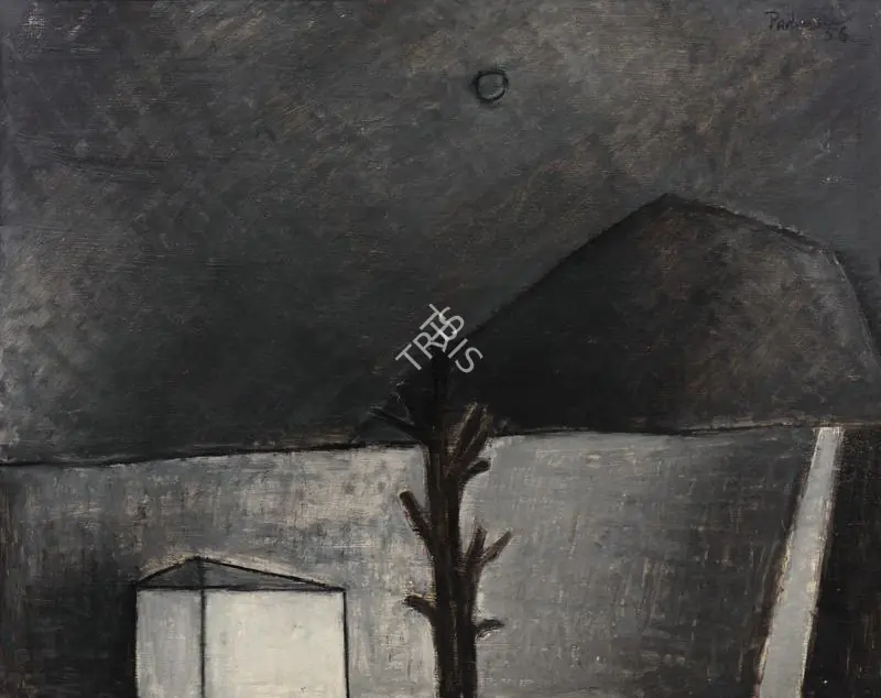 Padamsee, Akbar (Artist). Landscape, 1956 | Painting