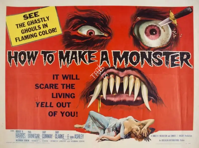 Cohen, Herman (Producer), How to Make a Monster, 1958 | Poster | CinemaEducation | 00789600