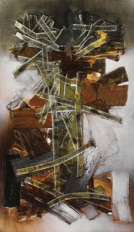 Dave, Shanti (Artist). Untitled, 1961 | Painting