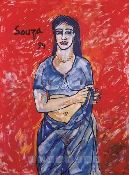 Souza, F.N. (Artist). Untitled, 1994 | Painting