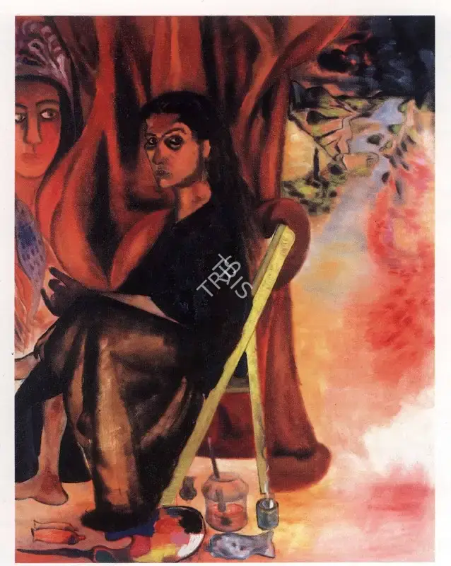 Nair, Surendran (Artist). Untitled. Oil on canvas, n.d. | Painting  | 00876858