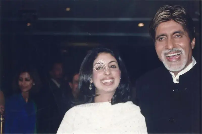 Unknown (Still Photographer), Amitabh and Shweta Bachchan | Photographic Still | CinemaEducation