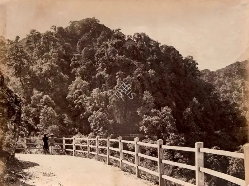 Sache, John Edward (Photographer). Views around Shimla - Eight views around Simla or another hill station. Albumen print, c.1875 | Antiquarian Photograph | Photography | 00116207
