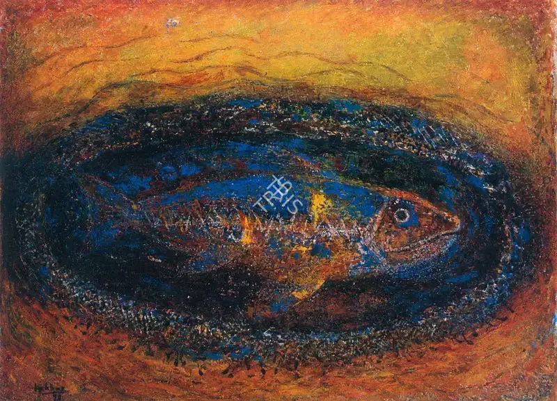 Hebbar, K.K. (Artist). Untitled, 1990 | Painting