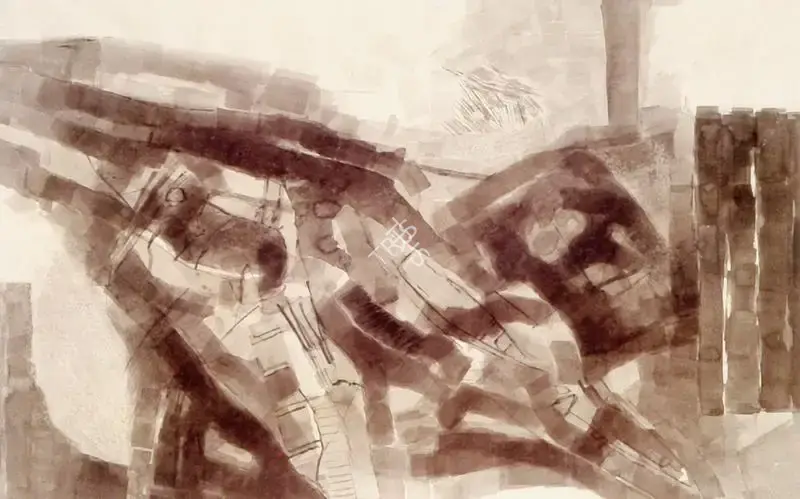 Ramkumar (Artist). Untitled, 1981 | Drawing