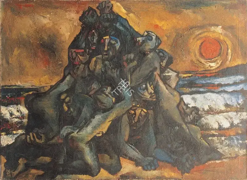 Roy, Sajal (Artist). Untitled, 1967 | Painting