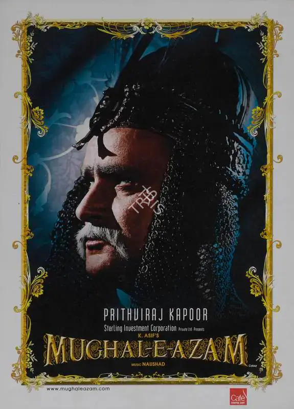 Mathur, R.D. (Cinematographer), Mughal E Azam, 1960 | Lobby Card | CinemaEducation | 00786774