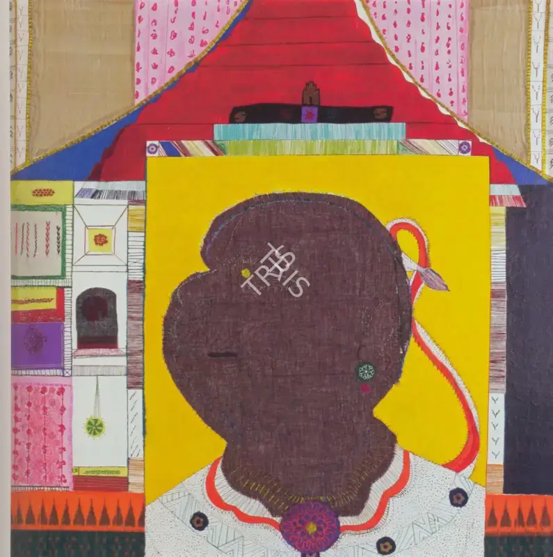 Chatterjee, Shreyasi (Artist). Hanu-man. Mixed media on canvas, n.d. | Painting | FineArts | 00898075