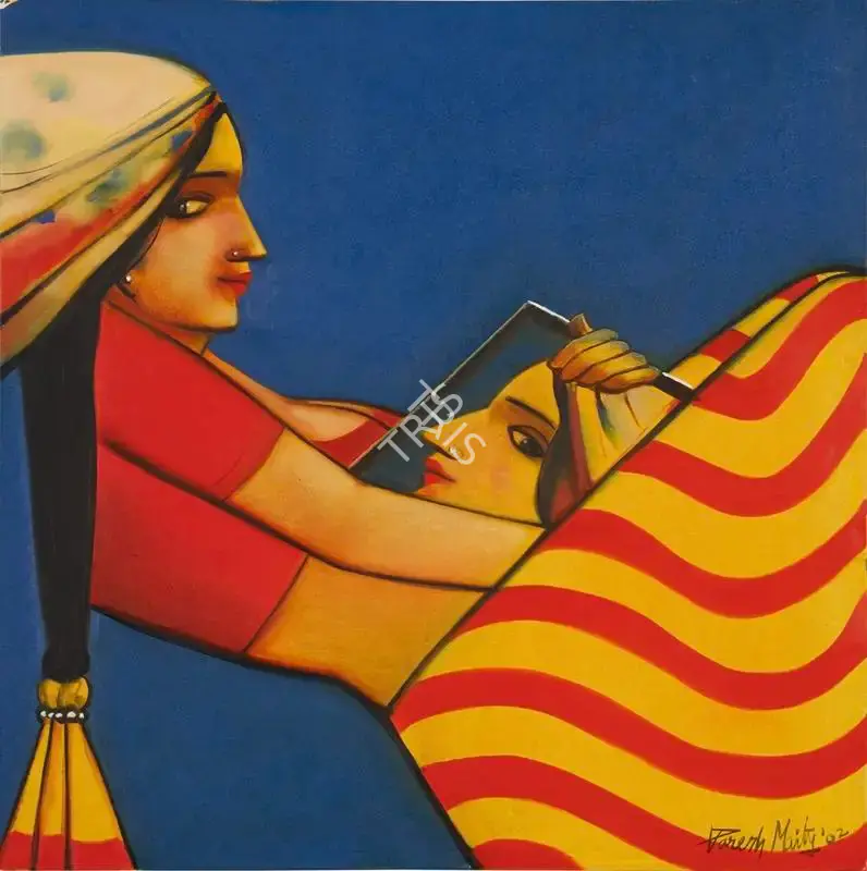 Maity, Paresh (Artist). Untitled, 2002 | Painting
