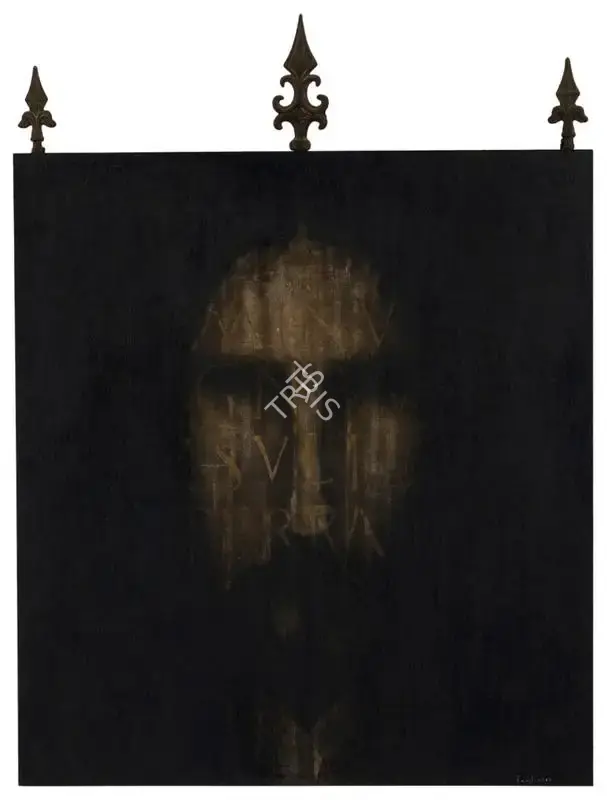Padwal, Sunil (Artist). Untitled. Oil on plywood and metal accents, 2003 | Painting | FineArts | 00416856