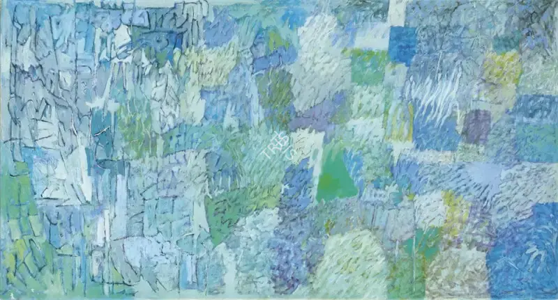 Damodaran, K. (Artist). Untitled. Oil on canvas, 1985 | Painting  | 00868460