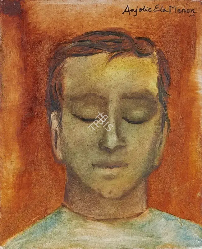 Menon, Anjolie Ela (Artist). Boy, n.d. | Painting