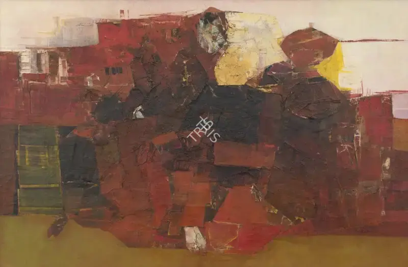 Dave, Shanti (Artist). The Group, 1962 | Painting