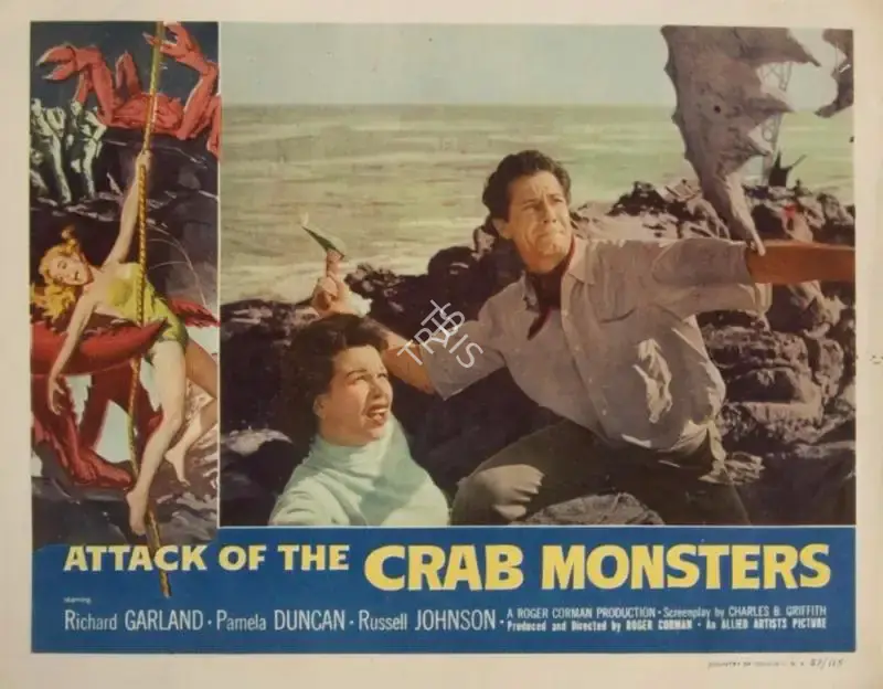 Crosby, Floyd (Cinematographer), Attack of the Crab Monsters, 1957 | Lobby Card | CinemaEducation | 00790477