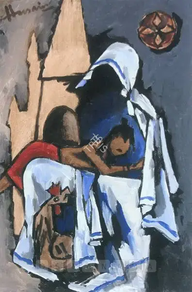Husain, M.F. (Artist). Untitled, n.d. | Painting