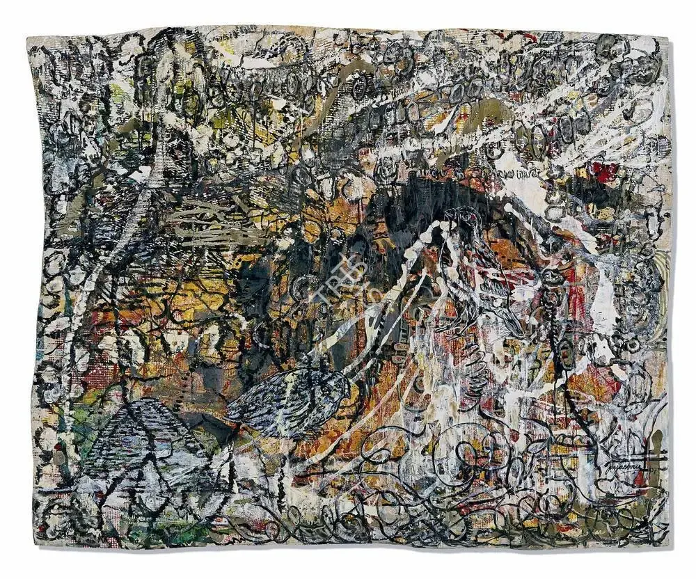 Chakravarty, Jayashree (Artist). Untitled. Oil & acrylic on paper pasted on board, 2007 | Painting | FineArts | 00352348