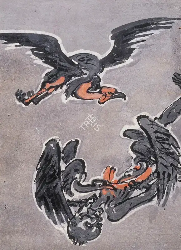 Baij, Ramkinkar (Artist). Bengal Famine, c.1944 | Painting