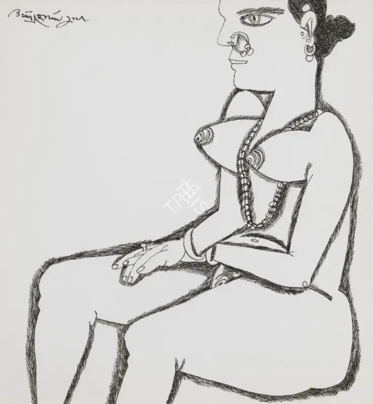 Goud, K. Laxma (Artist). Untitled, 2001 | Drawing