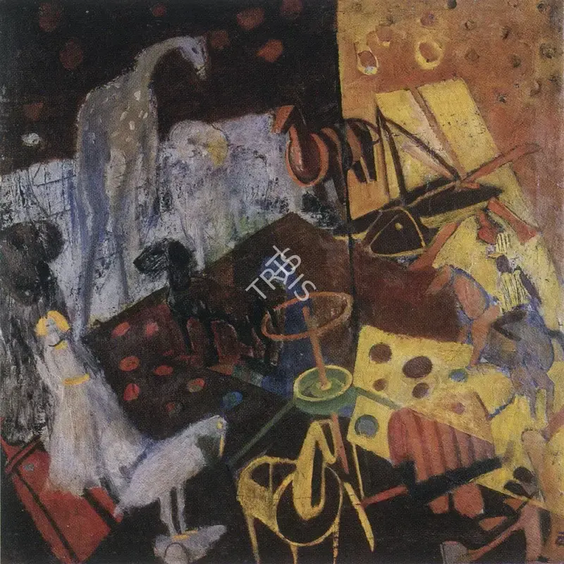 Narayan, Badri (Artist). Untitled, n.d. | Painting