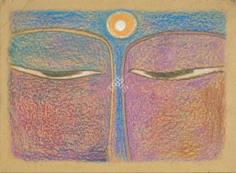 Vithal, B. (Artist). Shiva. Pastel on card, n.d. | Painting | FineArts | 00353708