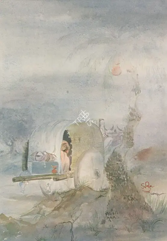 Chatterjee, Sanat (Artist). Towards home, n.d. | Painting