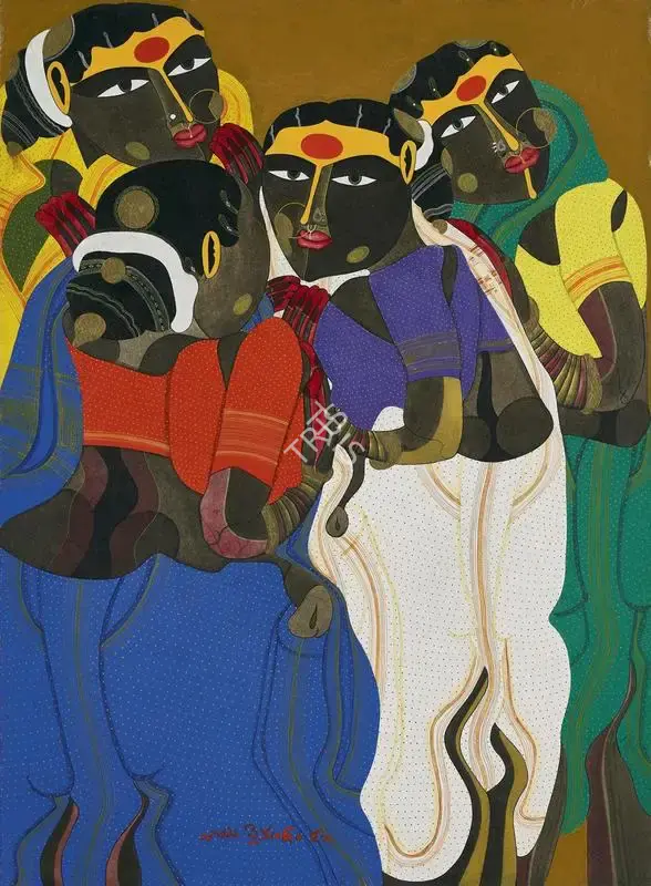 Vaikuntam, Thota (Artist). Untitled, 1995 | Painting