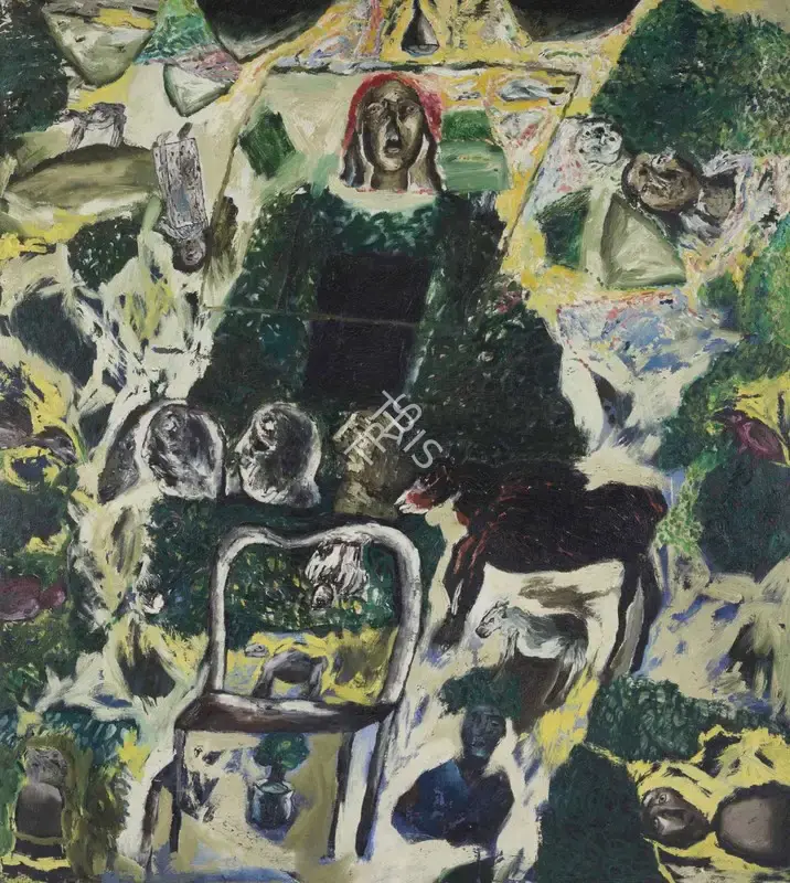 Singh, Arpita (Artist). Untitled, c.1980s | Painting