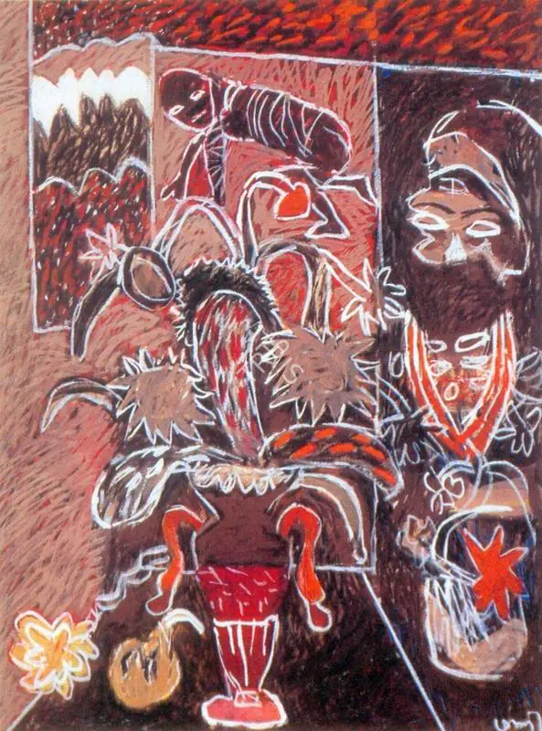 Subramanyan, K.G. (Artist). Untitled, n.d. | Painting