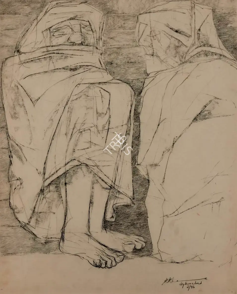 Khanna, Krishen (Artist). Untitled, 1996 | Drawing
