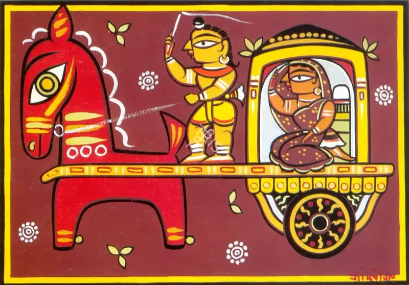 Roy, Jamini (Artist). Tonga, n.d. | Painting