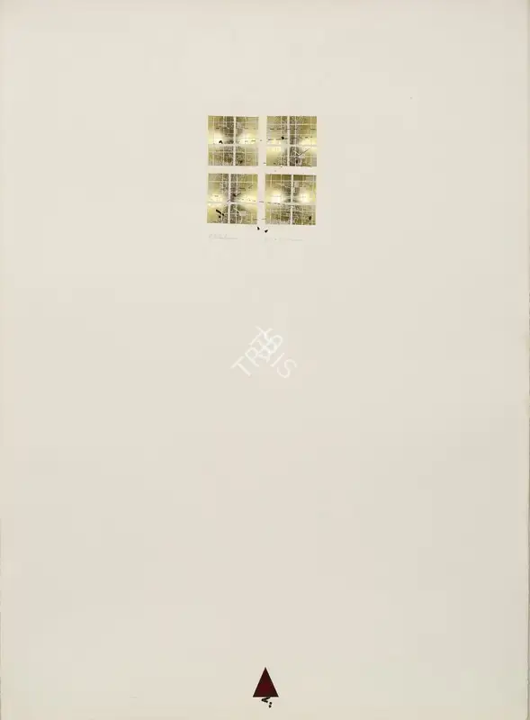 Balasubramaniam, A. (Artist). G.C.A.C. Serigraphy and collage on paper pasted on board, 1997 | Graphic Art | FineArts | 00642050